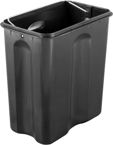 Lixeira Retangular 5L Branca Vonder