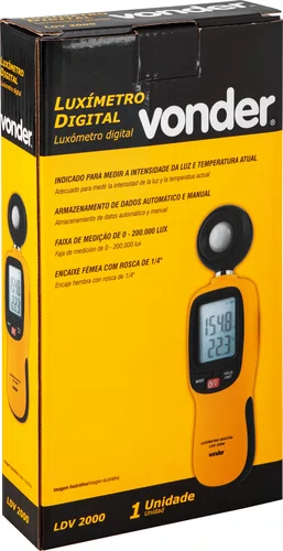 Luxímetro Digital LDV2000 – Vonder