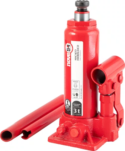 Macaco Garrafa Hidráulico 3 Toneladas Modelo 954 Vonder