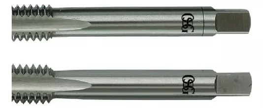 Jogo de Macho Manual HSS M5 x 0,80 101 DIN 352 com 2 Peças – OSG