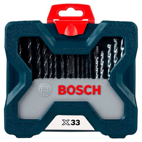 Kit de Pontas e Brocas X-Line com 33 Peças 2607017398 Bosch