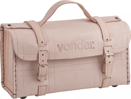 Maleta de Couro 44 cm Marrom para Ferramentas – Vonder