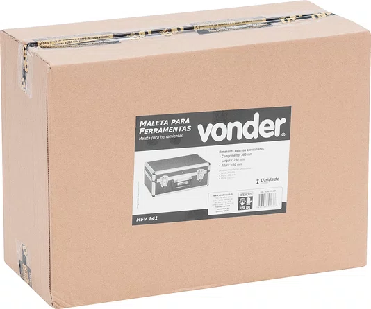 Maleta para Ferramentas MFV141 Preta Vonder