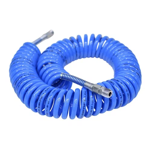 Mangueira PU Espiral 8mm x 10,0m Azul EPUT60100-AZ Hidraflux