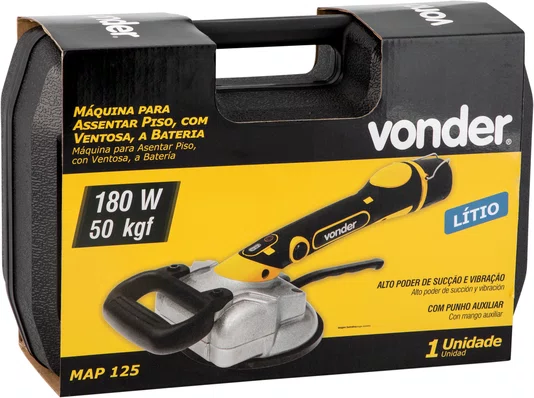 Máquina para Assentar Piso BAT 12V MAP125 Vonder