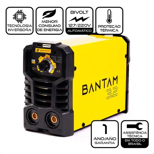 Máquina de Solda Inversora BANTAM 3.2 127/220V 750521 Esab
