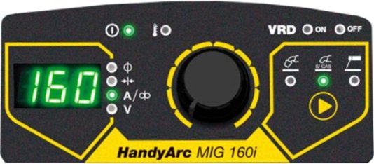 Máquina de Solda Inversora HandyArc MIG 160i 160A 220V 747896 Esab
