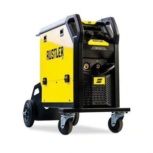 Máquina de Solda Inversora Rustler EM 300i Mig Mag 220v 380v Esab