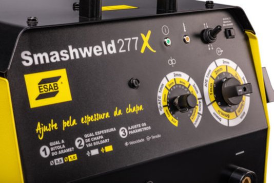 Máquina de Solda MIG/MAG Smashweld 277X -250A 220/380V 742522 Esab