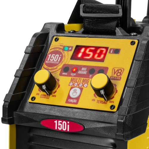 Máquina de Solda Multiprocessos Mig/Tig 150i 220v V8 Brasil