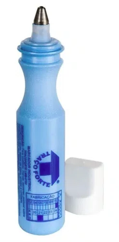 Marcador Industrial 3mm 60ml Azul LWB-0700 Baden
