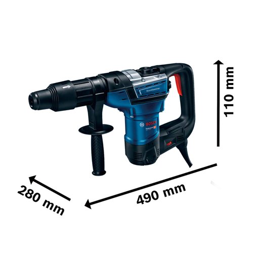 Martelete Combinado SDS-MAX Bosch 1100W 220V 8,5J GBH5-40D