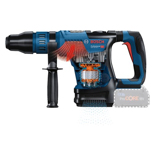 Martelete Combinado SDS-MAX Bosch 18V 7J GBH 18V-36 C BITURBO BL