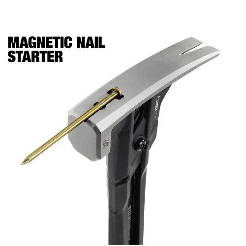 Martelo Unha Reta Magnético e Antivibração 567g com Cabo Emborrachado TB-H1-1SBR-S20 ToughBuilt
