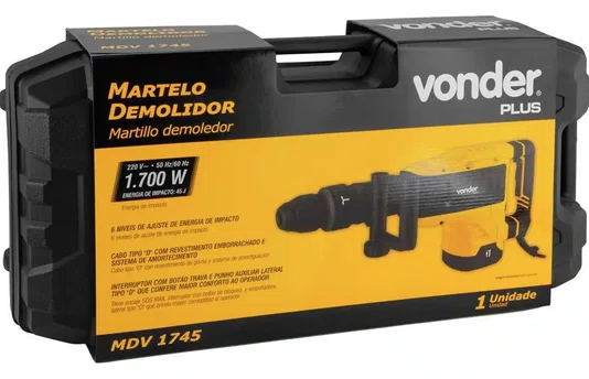 Martelo Demolidor MDV1745 45J 220V Vonder