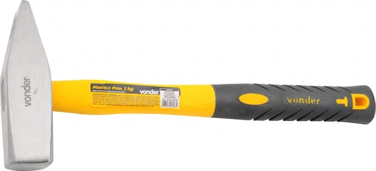 Martelo Pena 1,0 kg Cabo de Fibra Vonder