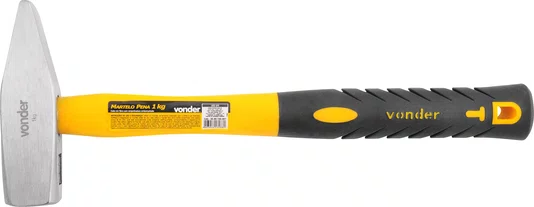 Martelo Pena 1,0 kg Cabo de Fibra Vonder
