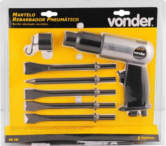 Martelo Rebarbador Pneumático MR190 Vonder