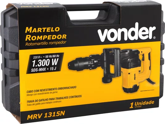 Martelo Rompedor MRV1315N 15J 220V Vonder