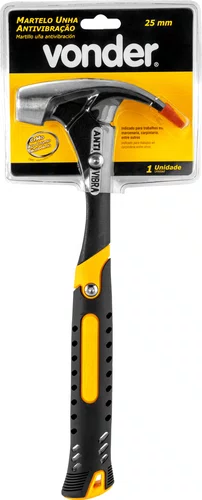 Martelo Unha 25 mm Antivibração Vonder