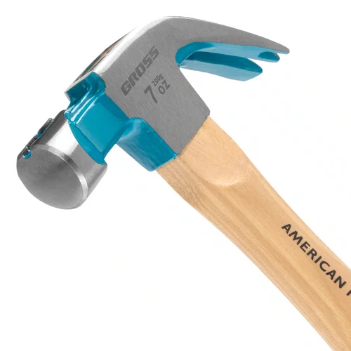 Martelo Unha 27mm Cabo Madeira American Hickory Cabeça Magnética 1041455 Gross