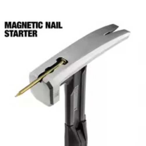 Martelo Unha Reta Magnético 510g com Cabo Emborrachado TB-H1-1R-S18 ToughBuilt