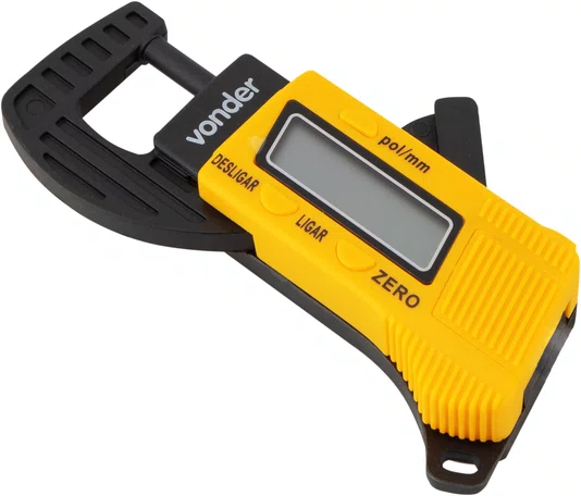 Medidor de Espessura Digital 0-12,7 mm Vonder