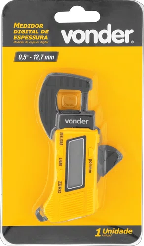 Medidor de Espessura Digital 0-12,7 mm Vonder