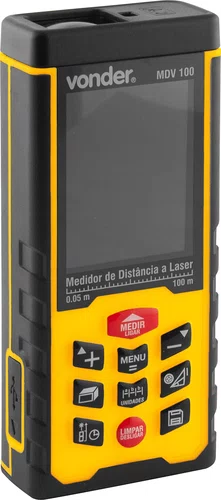 Medidor de Distância a Laser 100m MDV100 Vonder
