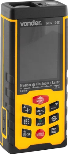 Medidor de Distância a Laser 120m MDV120C Vonder