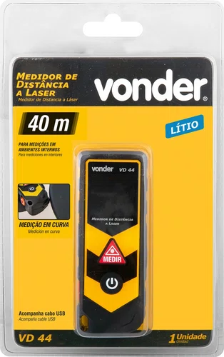 Medidor de Distância a Laser 40m Vonder44 Vonder