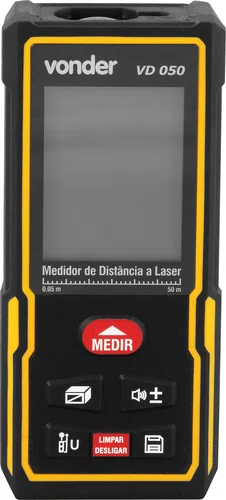 Medidor de Distância a Laser 50m Vonder050 Vonder
