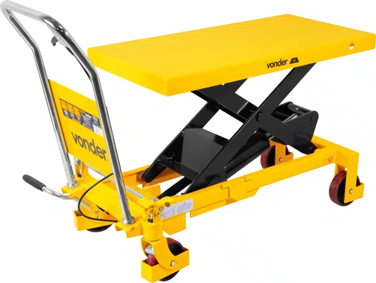 Mesa Hidráulica Pantográfica 1000 kg MPP1000 Vonder
