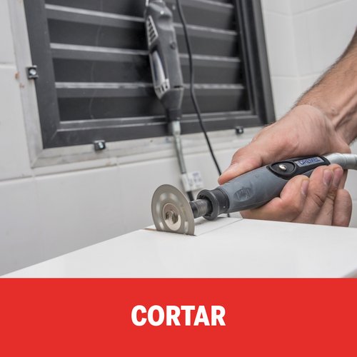 Micro Retífica Dremel 4000 220V com 36 Acessórios e 3 Acoplamentos