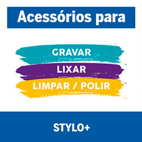 Micro Retífica Stylo+ Dremel Bivolt com 11 Acessórios
