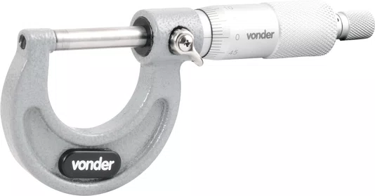 Micrômetro Externo 0-25 mm 0,01 mm MC025 Vonder