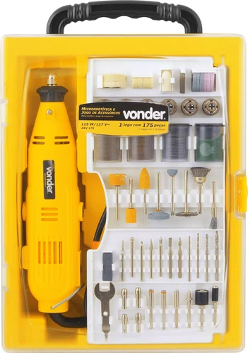 Microrretífica ARV175 127V com Acessórios Vonder