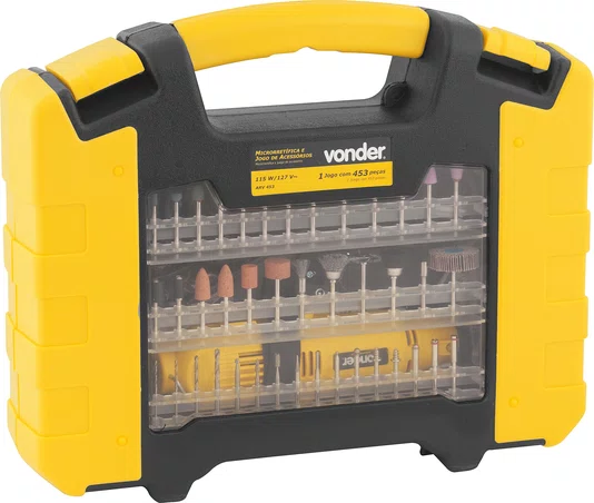 Microrretífica ARV453 220V com 452 Acessórios Vonder