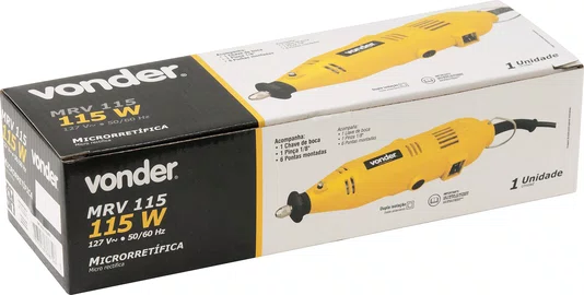 Microrretífica MRV115 127V com Velocidade Variável Vonder