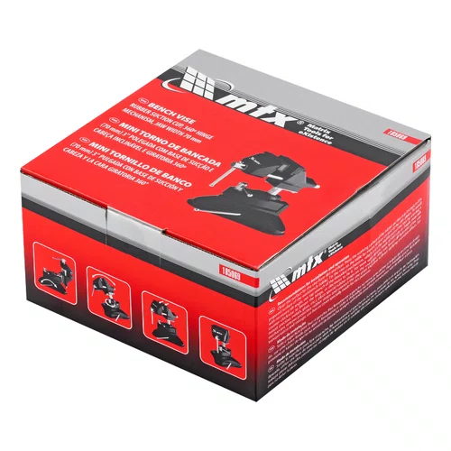 Mini Torno De Bancada Giratório Fixação Com Ventosa 185069 MTX