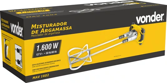 Misturador de Argamassa Mav1602 127V Vonder