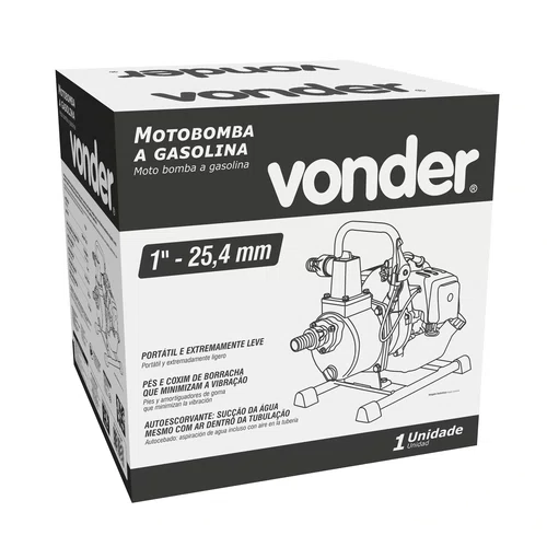 Motobomba a Gasolina 1" Vonder