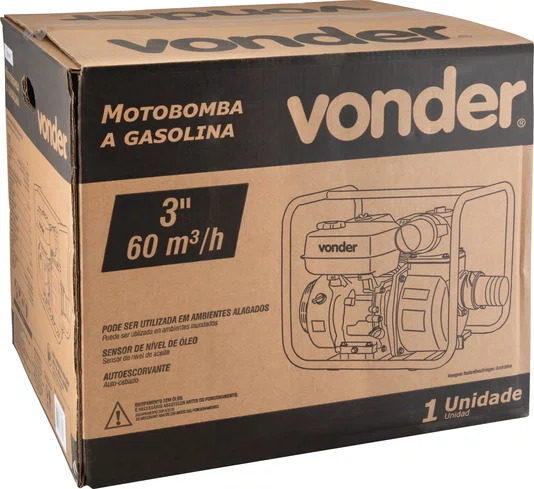 Motobomba a Gasolina 3" Vonder