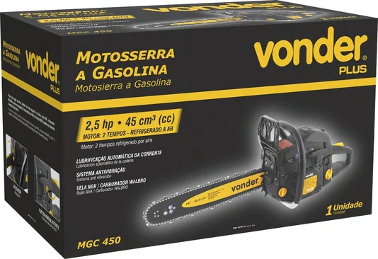 MOTOSSERRA GASOLINA 45,0CC MGC450 VD PL