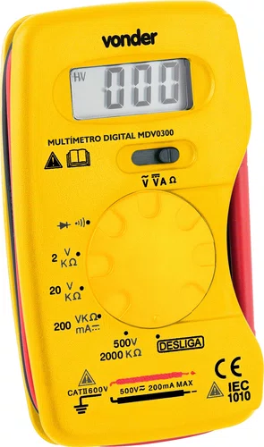 Multímetro Digital MDV0300 Vonder