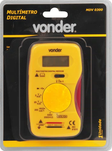Multímetro Digital MDV0300 Vonder