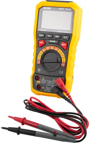 Multímetro Digital True RMS MDV7510 Vonder