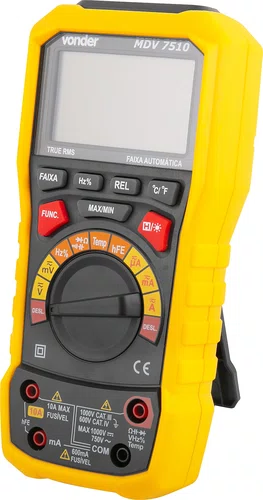 Multímetro Digital True RMS MDV7510 Vonder
