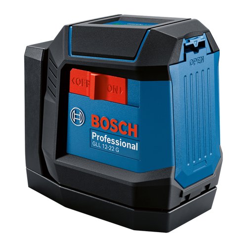 Nível a Laser Bosch 12M Verde GLL 12-22G com Suporte Giratório