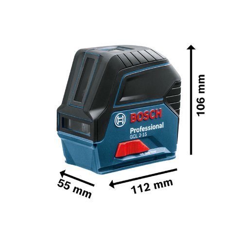 Nível a Laser Bosch 15M GCL 2-15 com Suporte Rotativo